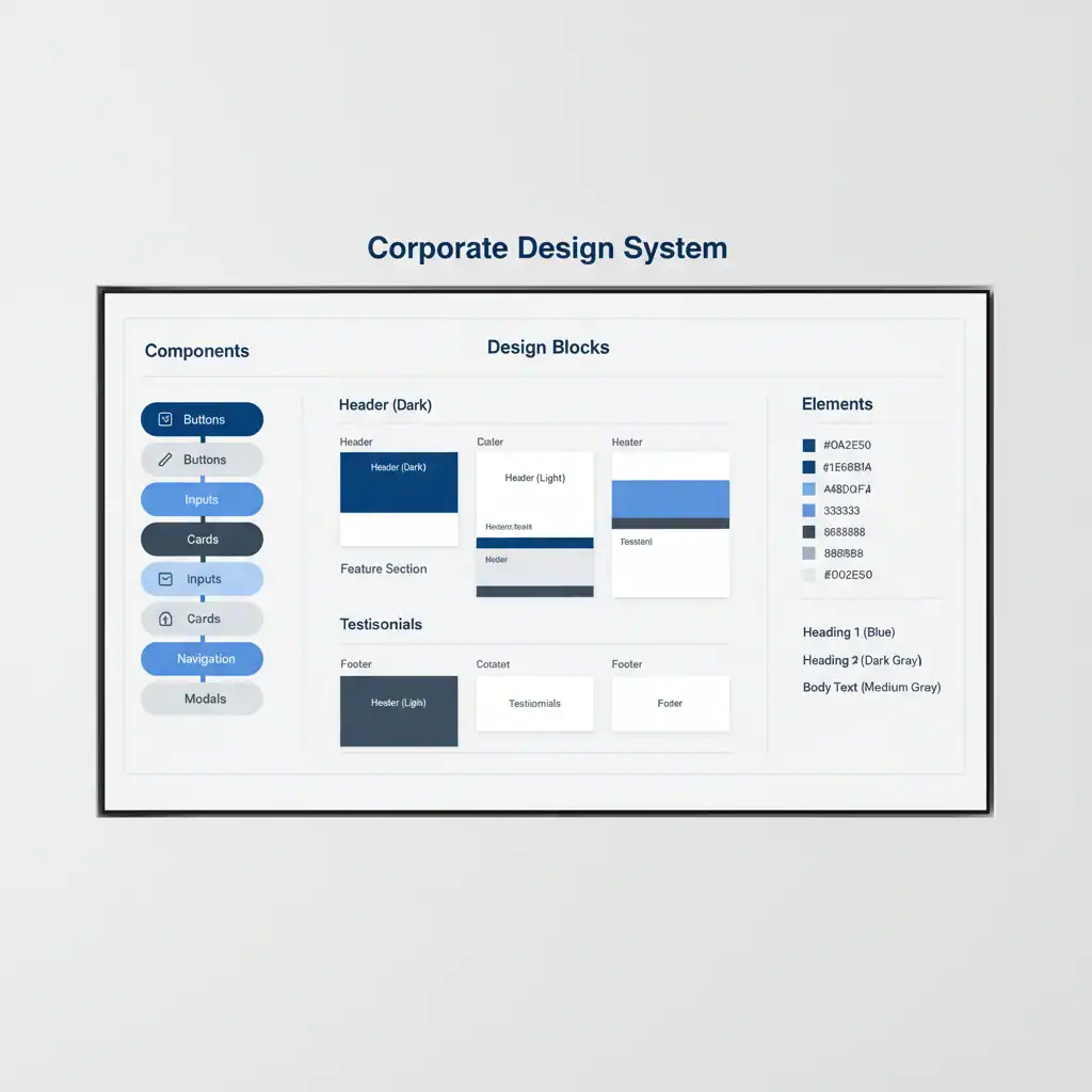 Modulare Design-Systeme für Cross-Media Konsistenz